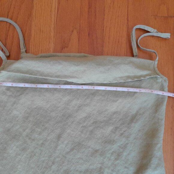Hemp Dress by Of The Earth light green Woman's Small - Picture 5 of 7